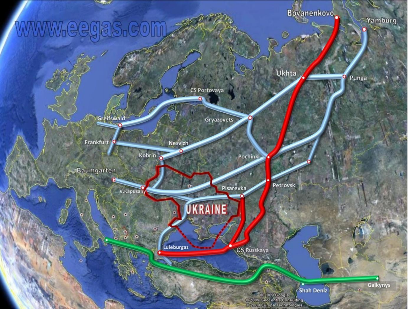Figure 2. TurkStream and Southern Gas Corridor