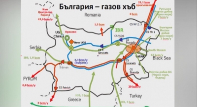 Balkan gas hub scheme (Credite Bulgaria national TV)