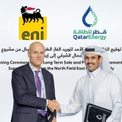 QatarEnergy pens LNG supply deal with Eni