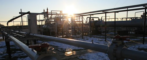 Krasnozayarske gas processing plant (Credit: Cadogan)