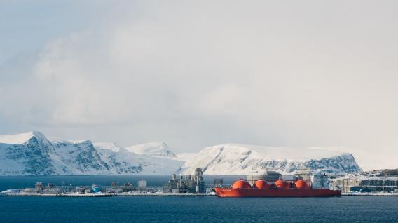 GE worked with the Snohvit LNG project in Norway (Photo credit: GE / Finn Beales)