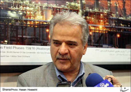 Managing Director of National Iranian Gas Exports Company (NIGEC) Ali Reza Kameli (Photo: SHANA)