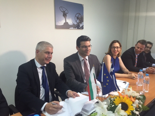 Desfa Bulgargas signing ceremony (Credit: Desfa)