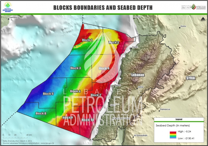 Credit: Lebanese Petroleum Administration