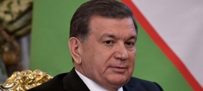 Uzbek president Shavkat Mirziyoyev