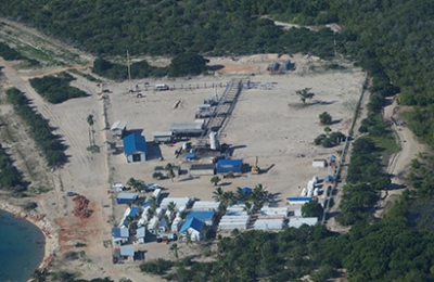 Mnazi Bay production facilities (Photo credit: Wentworth Resources)