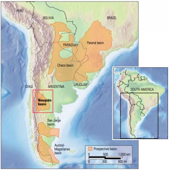 Neuquen basin (Credit: Schlumberger)