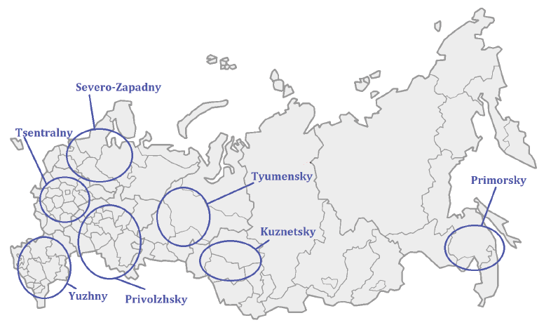Seven priority clusters for SSLNG projects in Russia