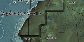 Western Sahara (Map credit: Western Sahara Resource Watch)